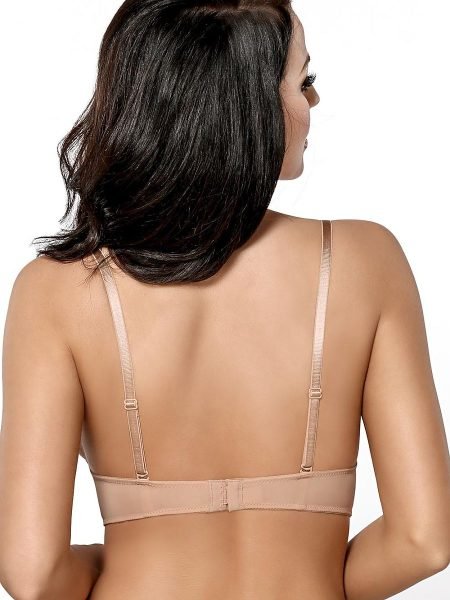 Liemenėlė su gilia iškirpte Gorsenia Lingerie  (smėlio spalvos) - Kitos, Liemenėlės