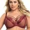 Minkšta liemenėlė Gorsenia Lingerie  (raudona) - Liemenėlės, Minkštos, pusiau minkštos