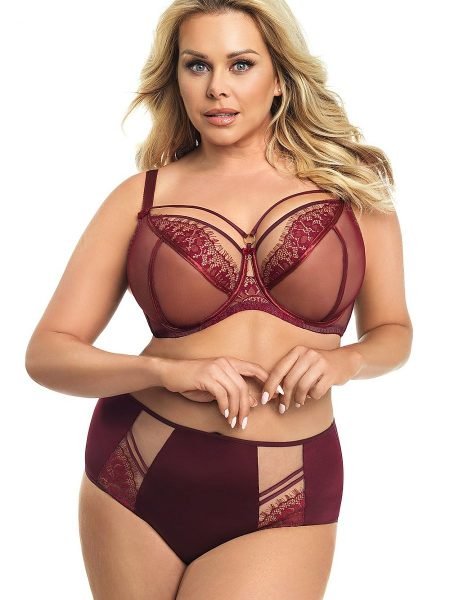 Minkšta liemenėlė Gorsenia Lingerie  (raudona) - Liemenėlės, Minkštos, pusiau minkštos