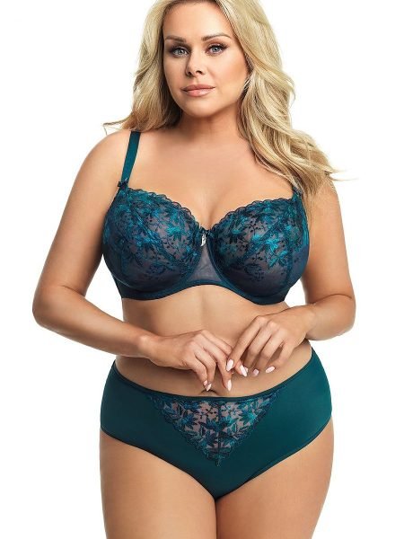 Minkšta liemenėlė Gorsenia Lingerie  (žalias) - Liemenėlės, Minkštos, pusiau minkštos
