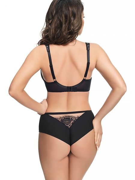 Braziliško stiliaus kelnaitės Gorsenia Lingerie  (juoda) - Braziliškos kelnaitės, Kelnaitės