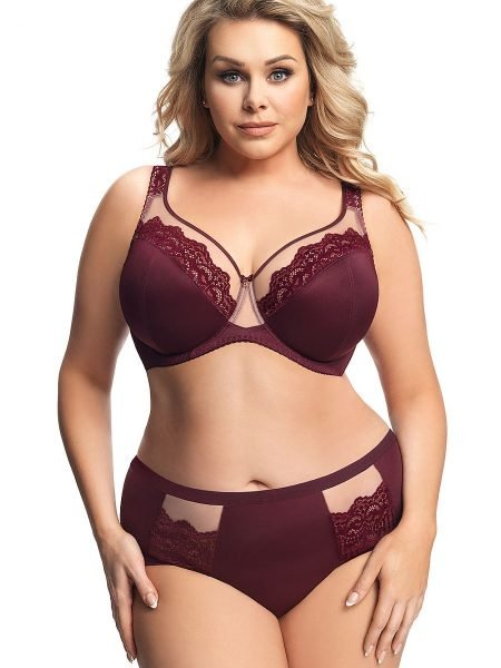 Minkšta liemenėlė Gorsenia Lingerie  (raudona) - Liemenėlės, Minkštos, pusiau minkštos
