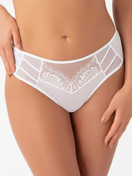 Braziliško stiliaus kelnaitės Gorsenia Lingerie  (balta) - Braziliškos kelnaitės, Kelnaitės