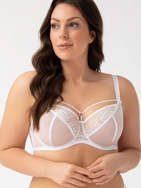 Minkšta liemenėlė Gorsenia Lingerie  (balta) - Liemenėlės, Minkštos, pusiau minkštos