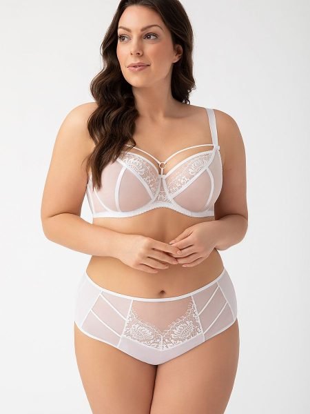 Minkšta liemenėlė Gorsenia Lingerie  (balta) - Liemenėlės, Minkštos, pusiau minkštos