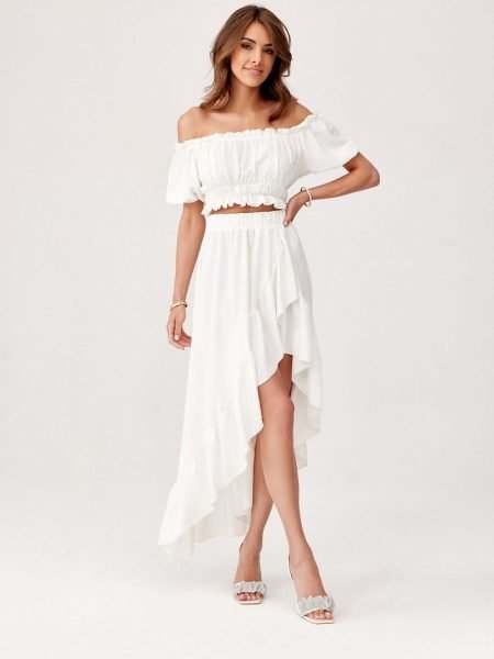 Sijonas Roco Fashion  (smėlio spalvos) - Maxi, Mini, Sijonai