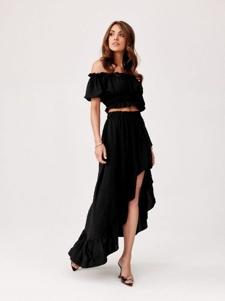 Sijonas Roco Fashion  (juoda) - Maxi, Mini, Sijonai