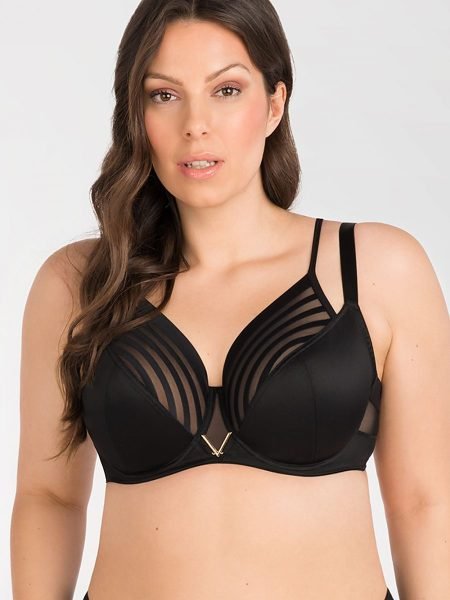 Minkšta liemenėlė Gorsenia Lingerie  (juoda) - Liemenėlės, Minkštos, pusiau minkštos