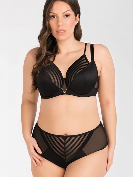 Minkšta liemenėlė Gorsenia Lingerie  (juoda) - Liemenėlės, Minkštos, pusiau minkštos