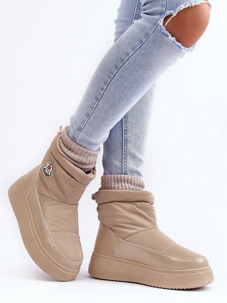 Šilti batai Step in style  (smėlio spalvos) - Ilgaauliai, aulinukai, Šilti batai