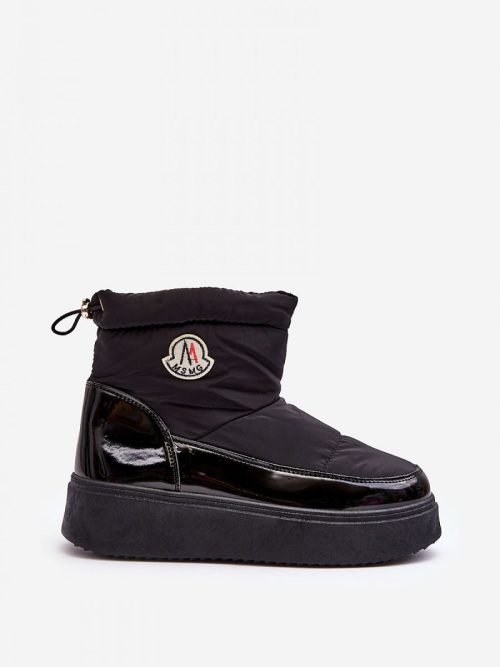 Šilti batai Step in style  (juoda) - Ilgaauliai, aulinukai, Šilti batai