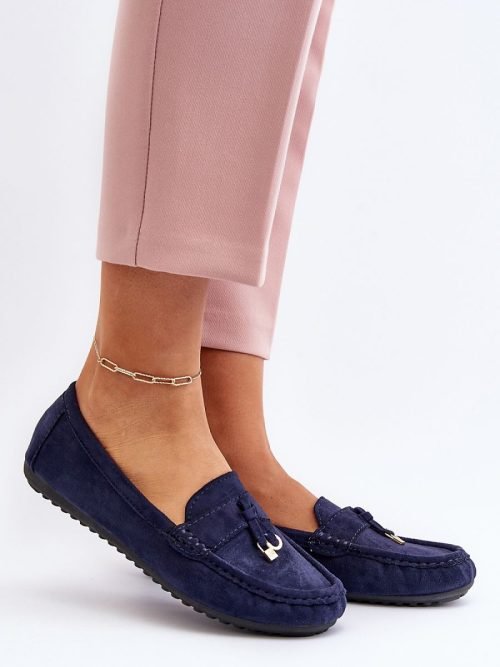 Mokasinai Step in style  (mėlyna) - Bateliai, Mokasinai