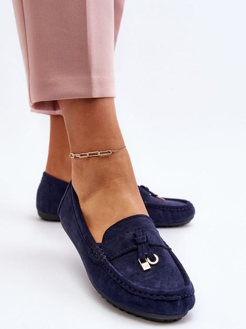 Mokasinai Step in style  (mėlyna) - Bateliai, Mokasinai