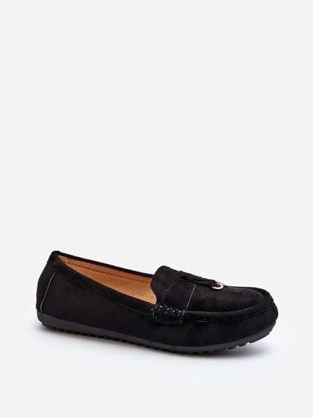 Mokasinai Step in style  (juoda) - Bateliai, Mokasinai