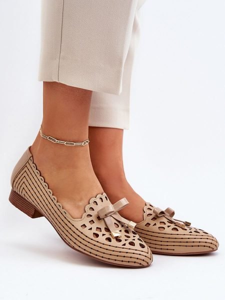 Balerinos tipo bateliai Step in style  (smėlio spalvos) - Balerinos