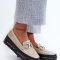 Mokasinai Step in style  (geltona) - Bateliai, Su platforma