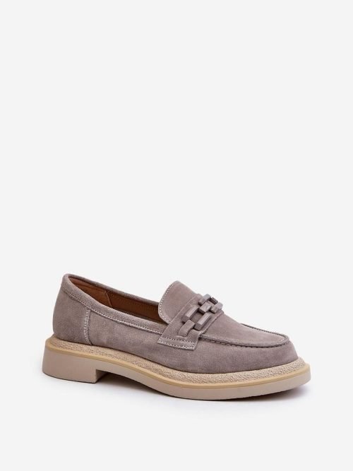 Mokasinai Step in style  (pilka) - Bateliai, Mokasinai