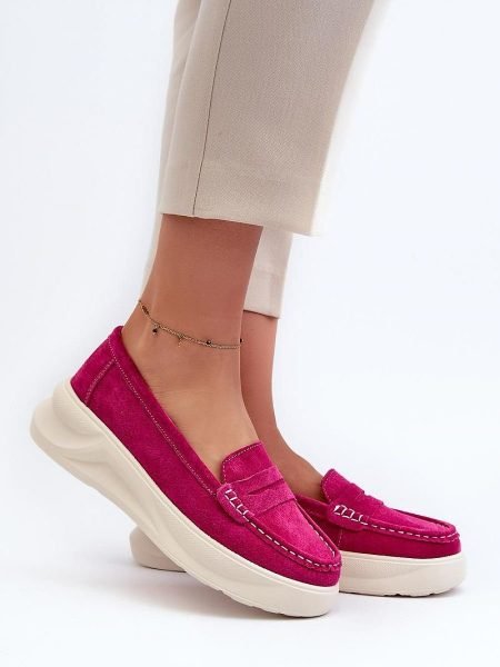 Mokasinai Step in style  (rožinė) - Bateliai, Mokasinai, Su platforma