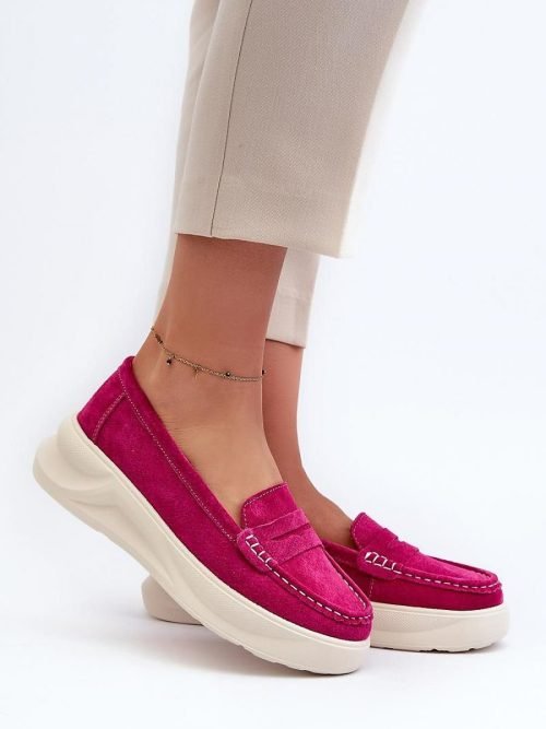 Mokasinai Step in style  (rožinė) - Bateliai, Mokasinai, Su platforma