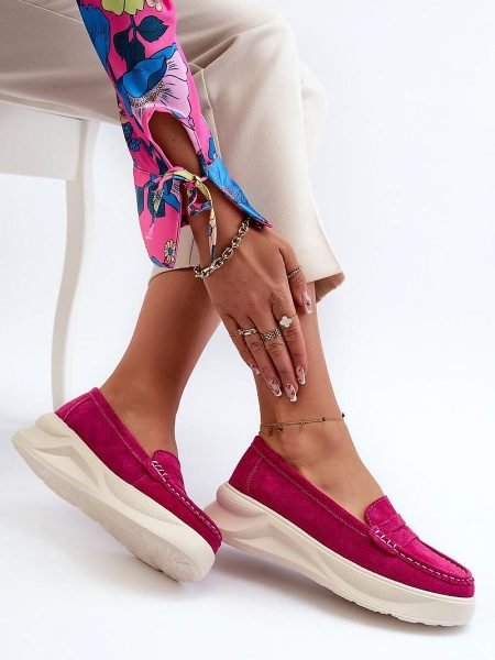 Mokasinai Step in style  (rožinė) - Bateliai, Mokasinai, Su platforma