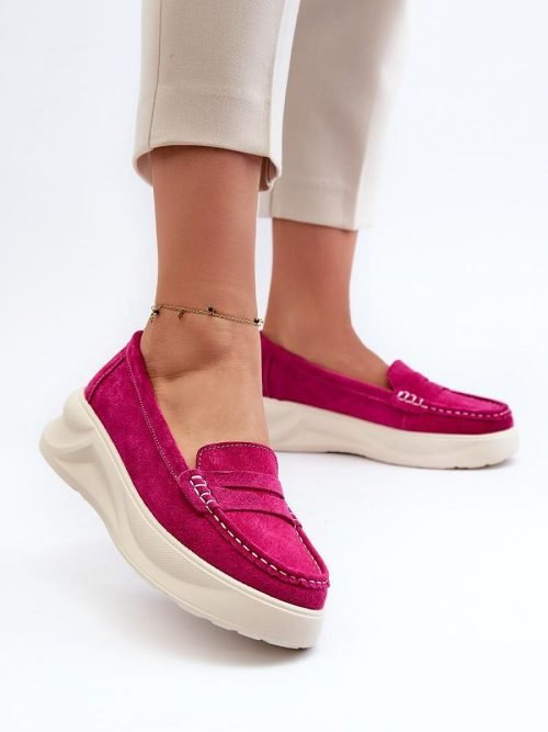 Mokasinai Step in style  (rožinė) - Bateliai, Mokasinai, Su platforma