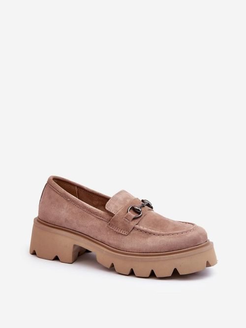 Bateliai Step in style  (smėlio spalvos) - Bateliai, Su kulnu