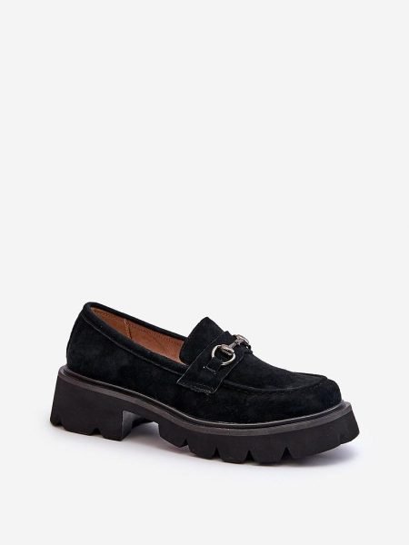 Bateliai Step in style  (juoda) - Bateliai, Su kulnu