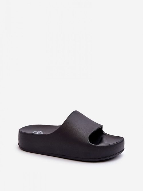 Šlepetės Step in style  (juoda) - Šlepetės, basutės, Su platforma