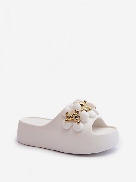 Šlepetės Step in style  (balta) - Šlepetės, basutės, Su platforma