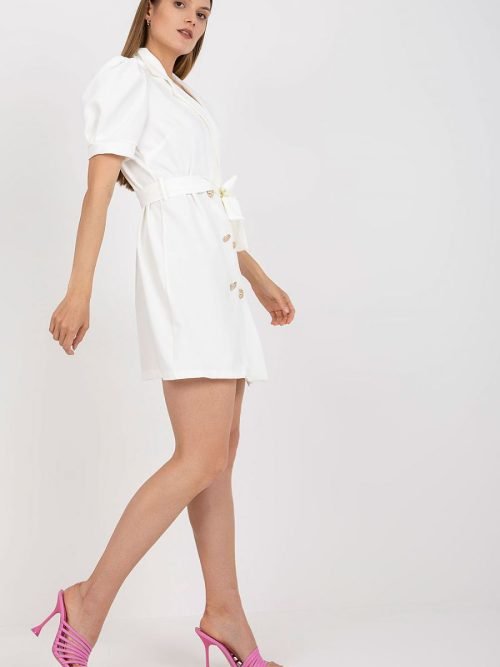 Dieninė suknelė Italy Moda  (balta) - Suknelės, Vasarinės