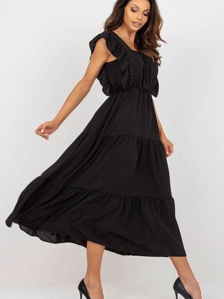 Dieninė suknelė Italy Moda  (juoda) - Suknelės, Vasarinės