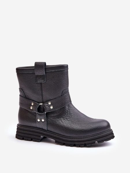 Batai su kulnu Step in style  (juoda) - Aulinukai, Ilgaauliai, aulinukai