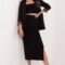 Sijonas Italy Moda  (juoda) - Midi, Sijonai