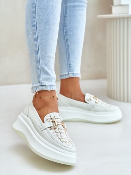 Bateliai Step in style  (smėlio spalvos) - Bateliai, Su platforma
