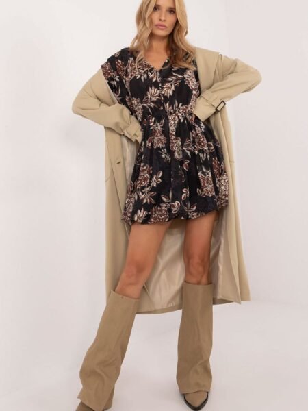 Dieninė suknelė Italy Moda  (juoda) - Laisvalaikiui, Suknelės