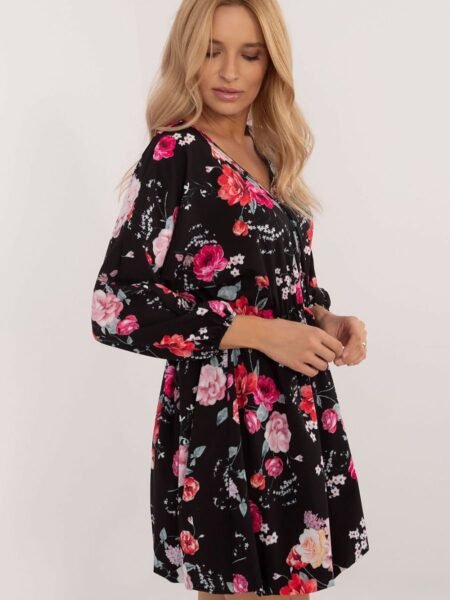 Dieninė suknelė Italy Moda  (juoda) - Laisvalaikiui, Suknelės