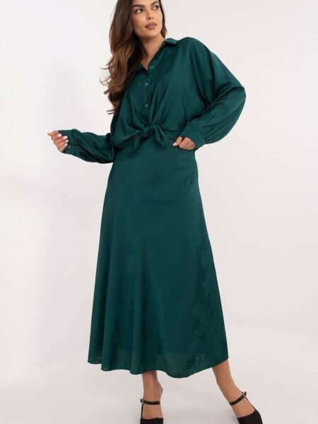 Sijonas Italy Moda  (žalias) - Maxi, Sijonai