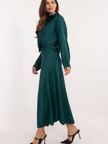 Sijonas Italy Moda  (žalias) - Maxi, Sijonai