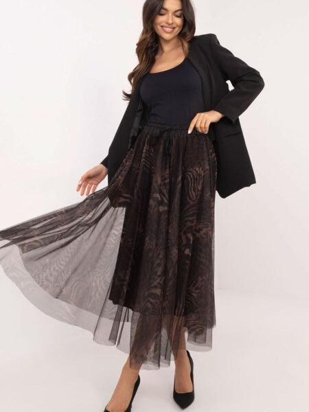 Sijonas Italy Moda  (rudos spalvos) - Maxi, Sijonai