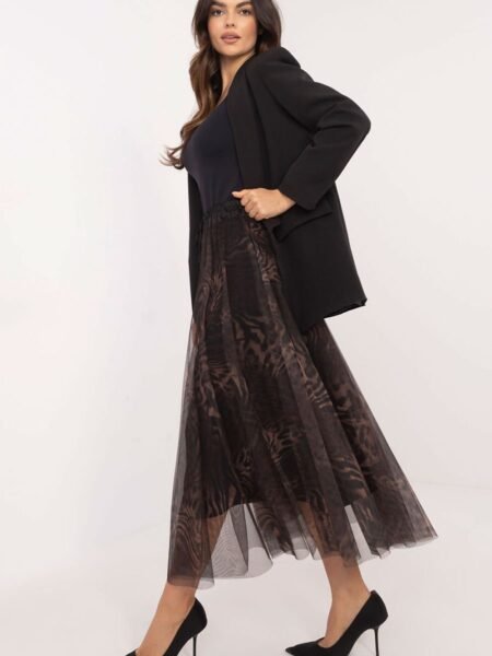 Sijonas Italy Moda  (rudos spalvos) - Maxi, Sijonai