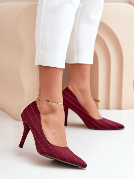 Aukštakulniai Step in style  (raudona) - Aukštakulniai, Bateliai