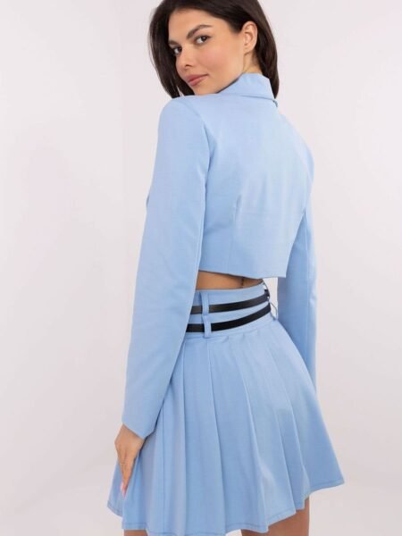 Trumpas sijonas Italy Moda  (mėlyna) - Mini, Sijonai