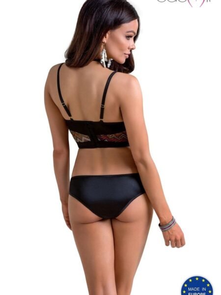 Seksualus rinkinys Casmir  (juoda) - Seksualūs apatiniai, Seksualus apatinis trikotažas