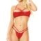Seksualus rinkinys SoftLine Collection  (raudona) - Seksualūs apatiniai, Seksualus apatinis trikotažas