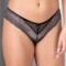 Stringai Barbara Lingerie  (pilka) - Kelnaitės, Stringai