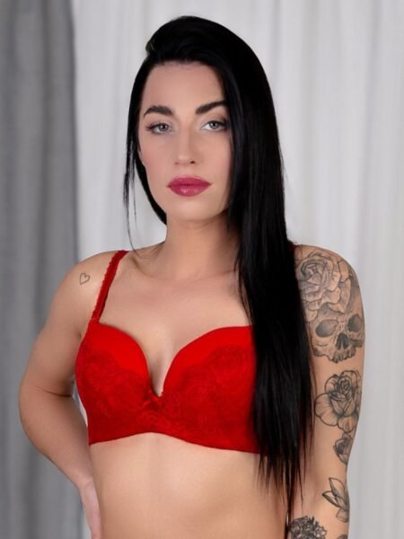 Krūtinę pakelianti liemenėlė Barbara Lingerie  (raudona) - Krūtinę pakeliančios, Liemenėlės