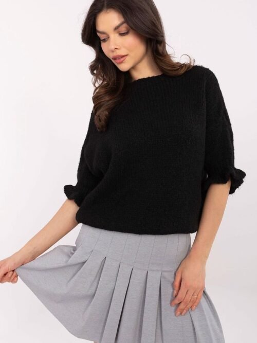 Megztinis Italy Moda  (juoda) - Megztiniai, Megztiniai
