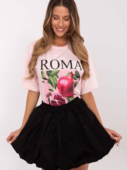 Trumpas sijonas Italy Moda  (juoda) - Mini, Sijonai