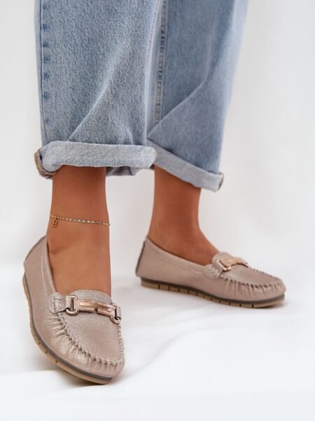 Mokasinai Step in style  (geltona) - Bateliai, Mokasinai