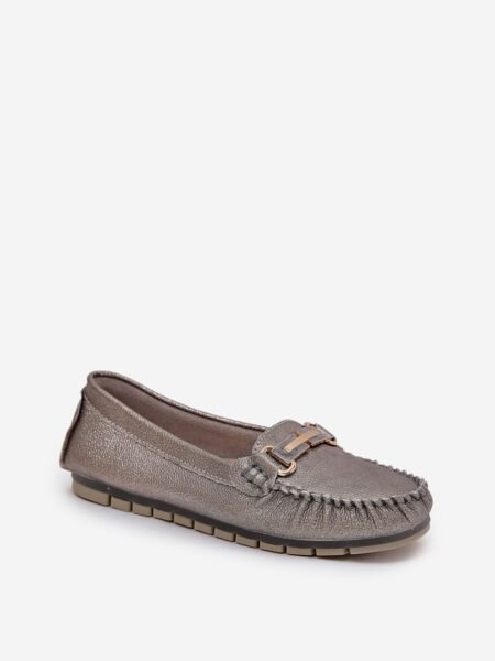 Mokasinai Step in style  (pilka) - Bateliai, Mokasinai
